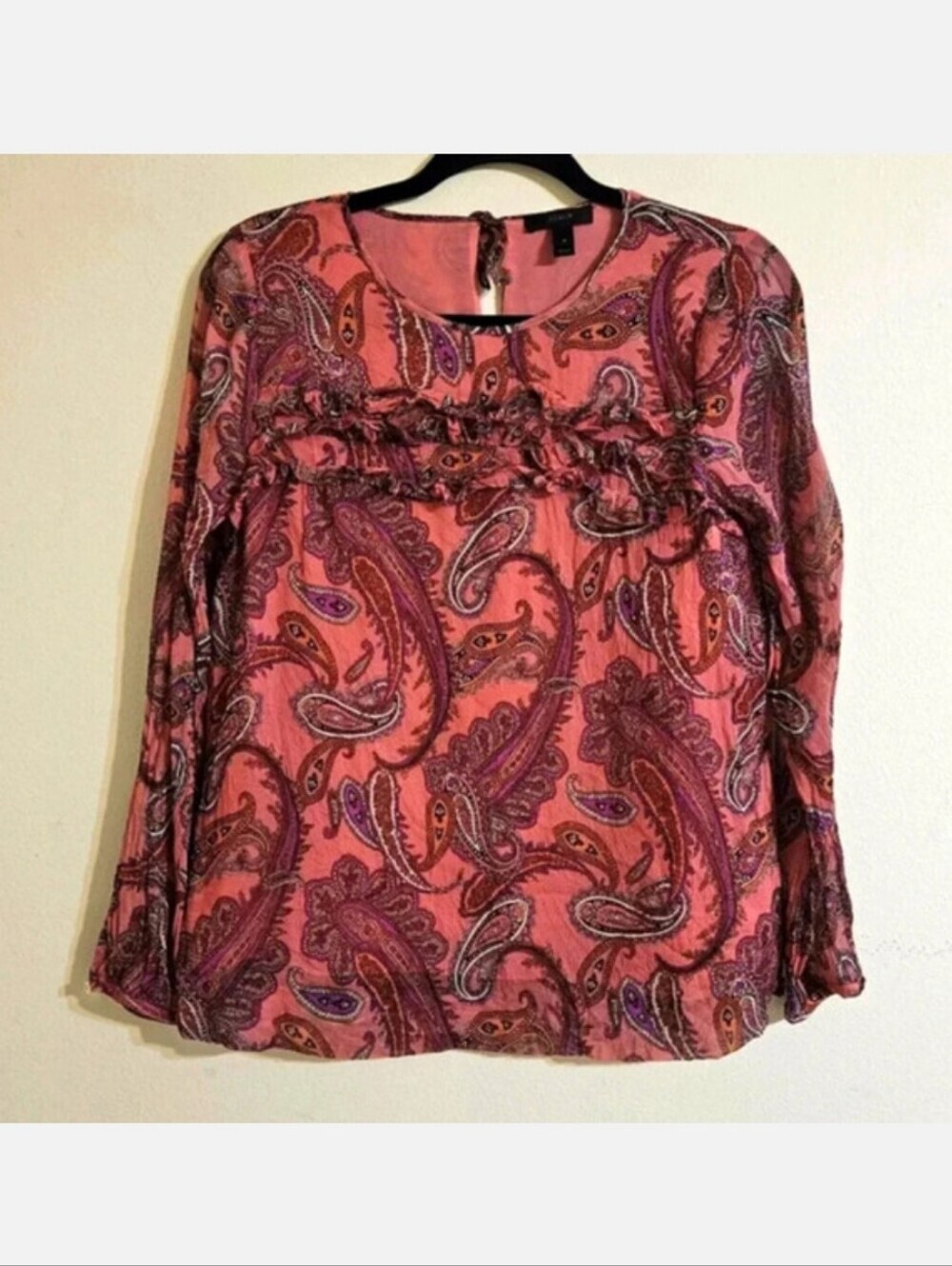 J. Crew Silk Blouse